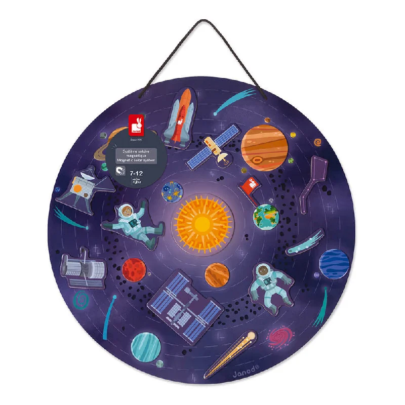 Wooden play stores for shopping pretend​ MAGNETIC SOLAR SYSTEM MAP