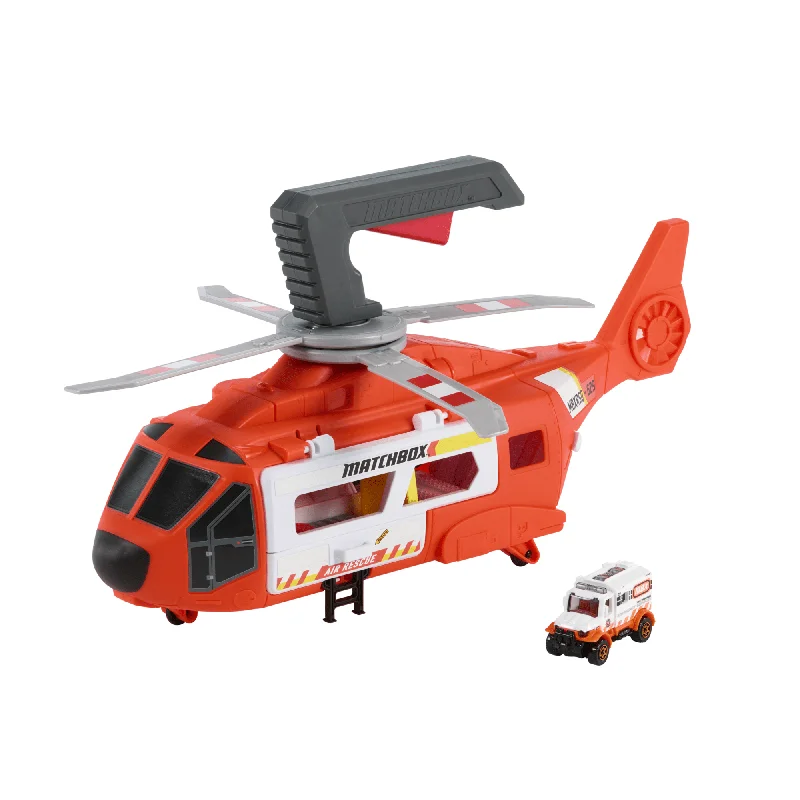 Folding bikes for easy storage and portability​ Matchbox Action Drivers Rescue Helicopter,16-in Large-Scale Helicopter With 1:64 Scale Die-Cast Toy Ambulance