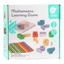 Wooden play schools for educational role - play​ Mathematics Learning Game