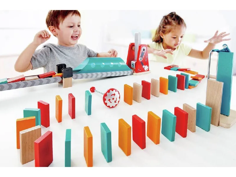 Wooden telescopes for stargazing play​ Mighty Hammer Domino Hape