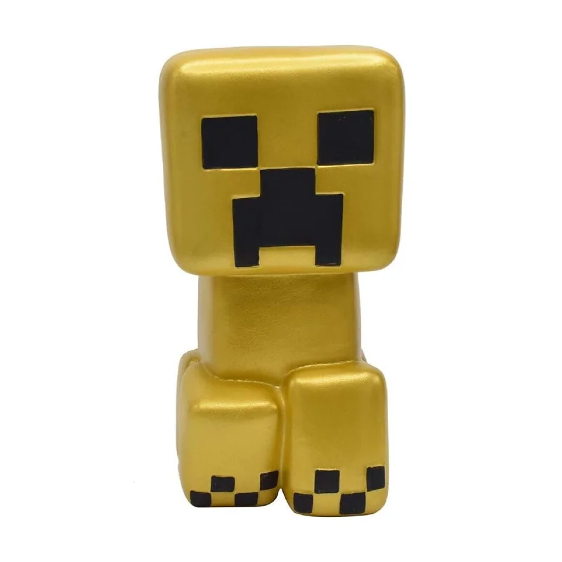 Video games with augmented reality elements​ Minecraft Yellow Creeper 6 Inch Mega Squishme Toy