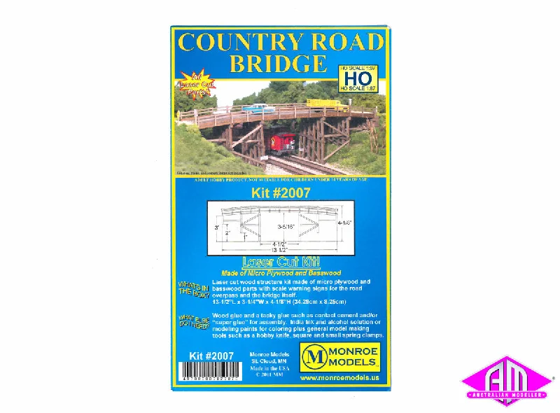 Hot air balloon model toys for a touch of whimsy​ MM-2007 Country Road Bridge