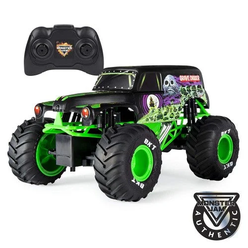 Diesel - powered trains for reliable transportation​ Monster Jam 1/15 Radio Control Grave Digger