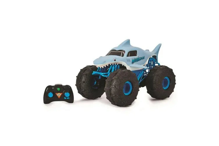 Freight train wagons for different types of cargo​ Monster Jam Radio Controlled Megalodon Storm RC Truck
