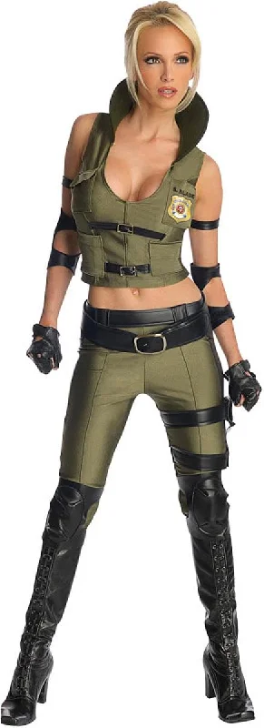 Video games with pet - raising features​ Mortal Kombat Sexy Sonya Blade Costume Adult