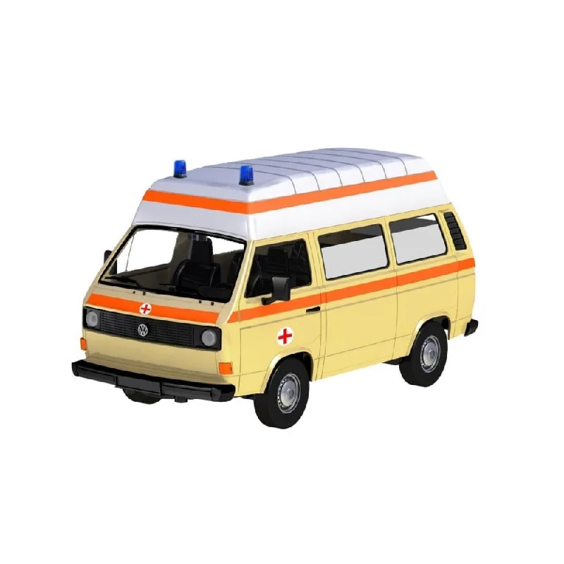 Vehicle wraps for advertising and style​ Motor Max 1/24 VW Type 2 (T3) High Roof Ambulance