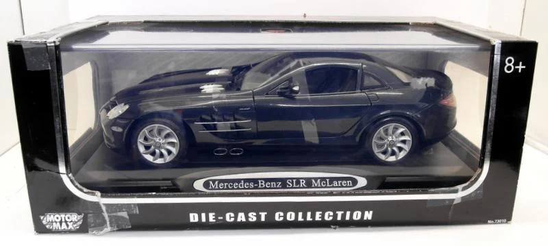 ATVs (All - Terrain Vehicles) for off - road recreation​ Motormax 1/12 Scale diecast - 73014 Mercedes Benz McLaren SLR Metallic Black