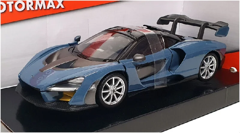 Hybrid buses reducing emissions in urban areas​ Motormax 1/24 Scale Diecast 79355-BL - McLaren Senna - Blue