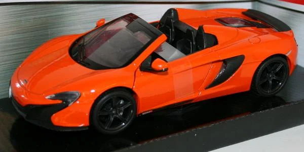 Fuel - efficient trucks for freight transportation​ Motormax 1/24 Scale Metal Model 79326 McLaren 650s Spider - Orange