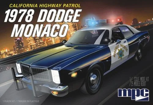Bullet trains with top - notch speed and comfort​ MPC 1/25 1978 Dodge Monaco California Highway Police Car Plastic Model Kit
