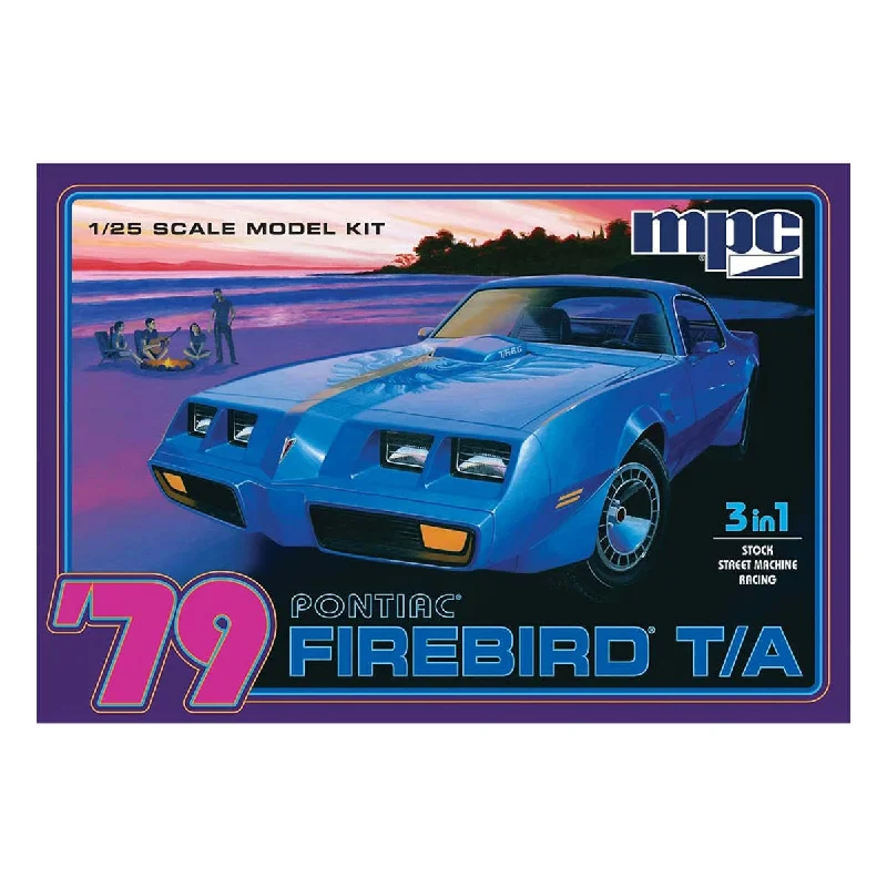 Commuter trains for daily travel between suburbs and cities​ MPC 1/25 1979 Pontiac Firebird T/A Plastic Model Kit