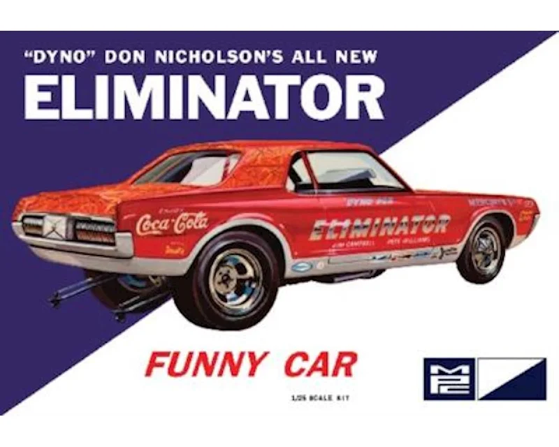 Model train scenery for creating realistic layouts​ MPC 1/25 Dynio Don Nicholson Cougar Eliminator Funny Car Drag Plastic Model Kit