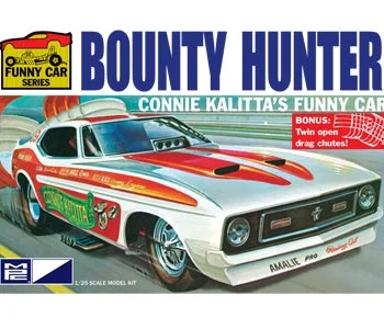 RC trucks for heavy - duty remote - controlled fun​ MPC 1/25 Ford Mustang Dragster Bounty Hunter Plastic Model Kit