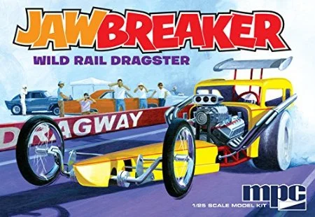 Railway museums displaying train history​ MPC 1/25 Jawbreaker Dragster Plastic Model Kit