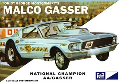Compact cars suitable for city driving and parking​ MPC 1/25 Ohio George Malco Gasser 1967 Mustang Plastic Model Kit