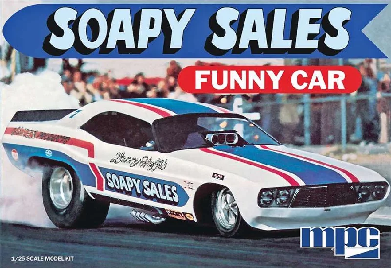 School buses with safety features for transporting children​ MPC 1/25 Soapy Sales Dodge Funny Car Plastic Model Kit