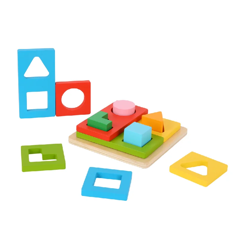 Wooden puzzles for improving problem - solving skills​ Multi-shape Sorter