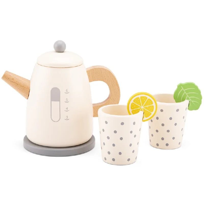 Wooden glow - in - the - dark toys for nighttime play​ New Classic Toys Wooden Kettle