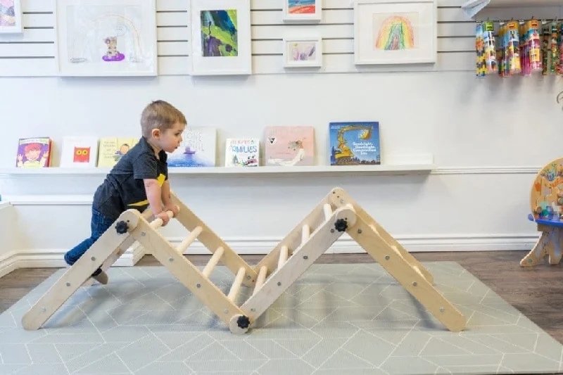 Wooden forts for imaginative play​ NEW Multifold Climber