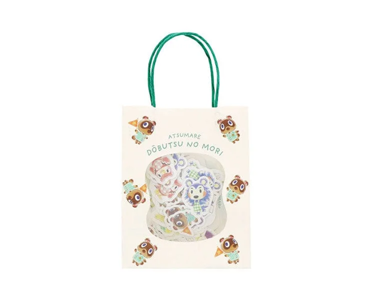 Video games with DLC reviews​ Nintendo Animal Crossing Paper Bag: Green
