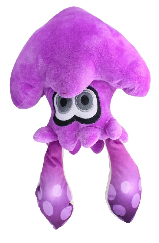 Video games with live - service updates​ Nintendo Splatoon 18.5 Inch Plush | Purple Inkling Squid