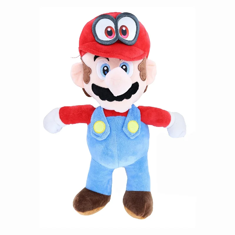 Video games with cosplay tutorials​ Nintendo Super Mario 18 Inch Character Plush | Mario Cappy