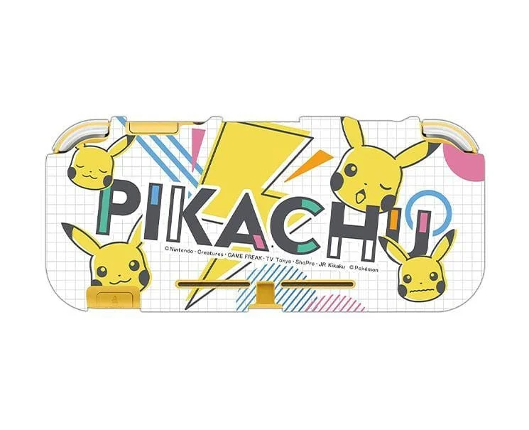 Video games with speedrun records​ Nintendo Switch Lite Pikachu Semi-Hard Cover