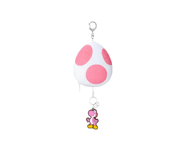 Video games with DLC content details​ Nintendo Yoshi's Pink Egg Pouch Keychain