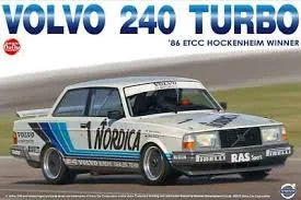 Monorails for efficient urban transportation​ NuNu 24013 1/24 Volvo 240 Turbo ETCC 1986 Version