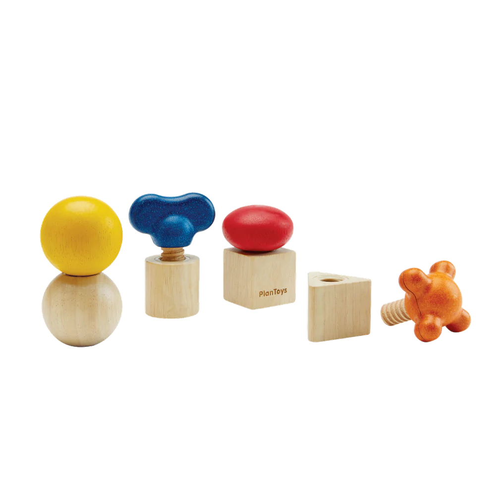 Wooden forts for imaginative play​ Plan Toys Nuts and Bolts
