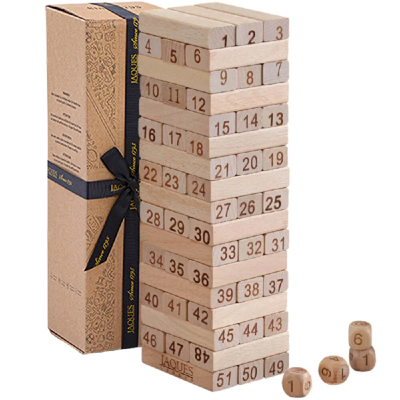 Wooden drums for rhythmic play​ 2 IN 1 - PLAY and LEARN Tumble Tower