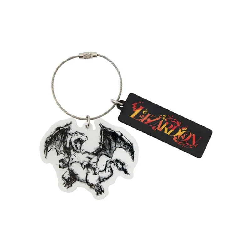 Video games with esports analytics​ Pokemon Acrylic Key Ring: Charizard