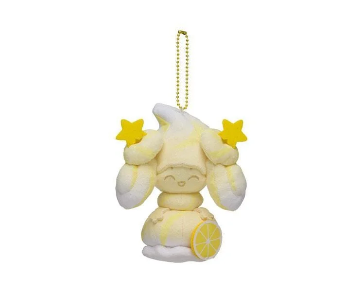 Video games with boss battles​ Pokemon Alcremie Plush Keychain: Milky Lemon
