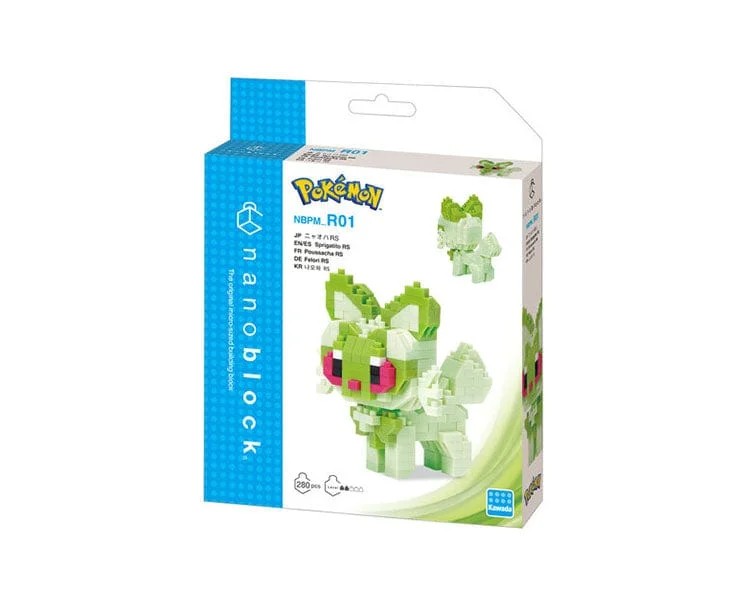 Video games with early access features​ Pokemon Nanoblock: Sprigatito