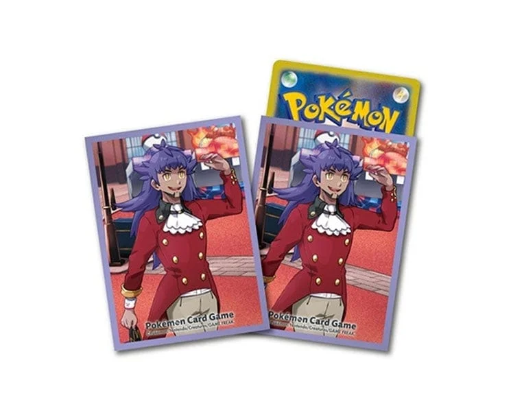 Video games with Easter eggs​ Pokemon Trainers Off Shot: Leon Card Sleeves