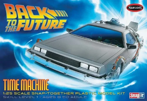 Railroad tunnels for trains to pass through mountains​ Polar Lights 1/25 Back To The Future Time Machine Plastic Kit