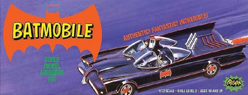 Car customization options for personalized vehicles​ Polar Lights 1/32 Classic Batmobile