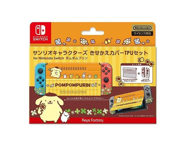 Video games with crossover mechanics​ Pom Pom Purin Nintendo Switch Cover