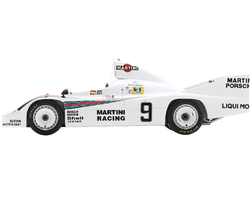 Pirate - island model toys for treasure - hunting play​ Porsche 908/80 #9 Jacky Ickx - Reinhold Joest "Martini Racing" 2nd Place "24 Hours of Le Mans" (1980) with Acrylic Display Case 1/18 Model Car by Spark