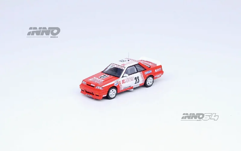 Japanese - temple model toys for Asian - culture exploration​ INNO Models 1:64 Nissan Skyline GTS-R (R31) #23 "Ricoh" JTCC 1988