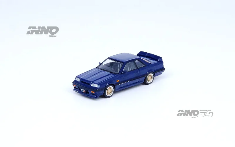 School bus model toys for kids to simulate school transportation​ INNO Models 1:64 Nissan Skyline GTS-R (R31) in Dark Blue