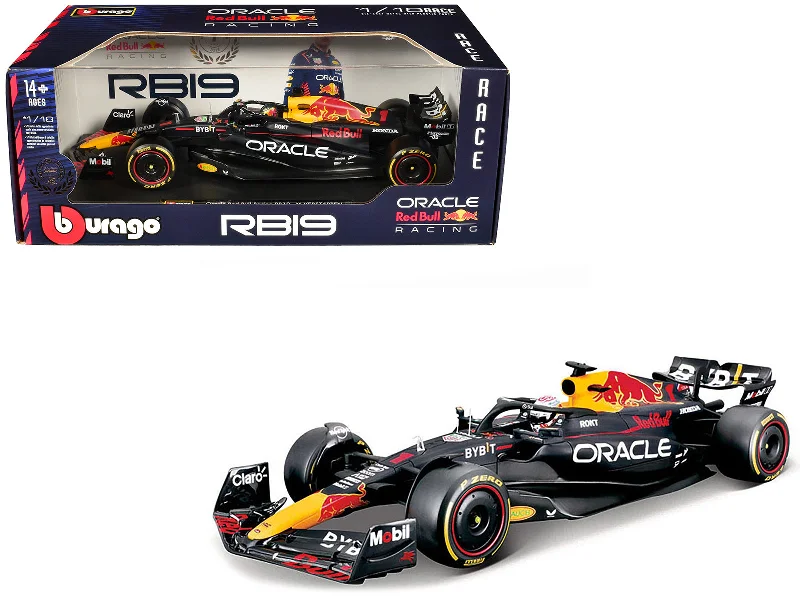 Cowboy - ranch model toys for Western - themed adventures​ Red Bull Racing RB19 #1 Max Verstappen "Oracle" Champion Formula One F1 World Championship (2023) "Race" Series 1/18 Diecast Model Car by Bburago