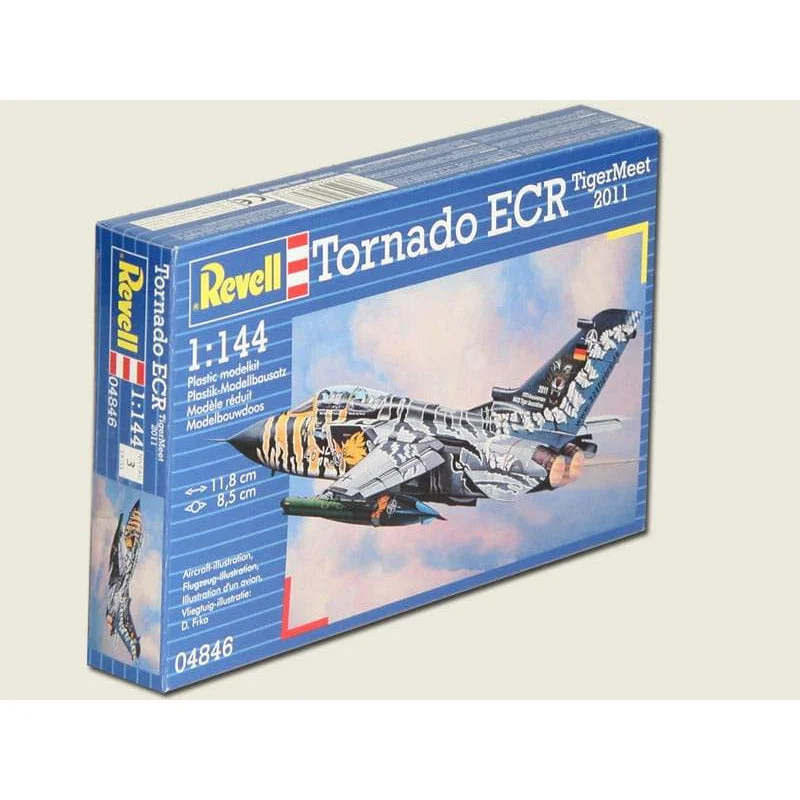 Recycling - plant model toys for environmental - awareness teaching​ Revell of Germany 1/144 Scale Tornado ECR TigerMeet 2011