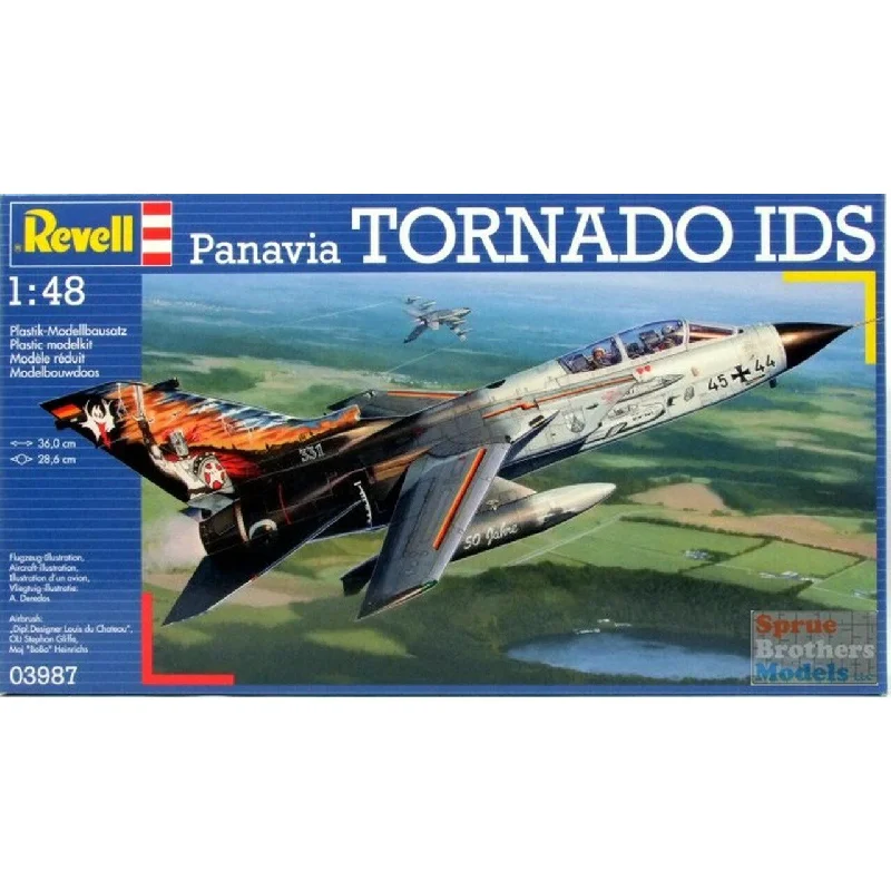 Dollhouse model toys with detailed furniture for imaginative play​ Revell of Germany 1/148 Scale Panavia Tornado IDS