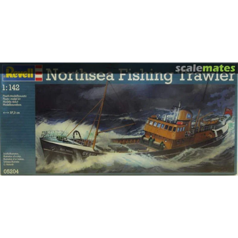 Amusement park model toys with multiple rides​ Revell of Germany 1/42 Scale Northsea Fishing Trawler