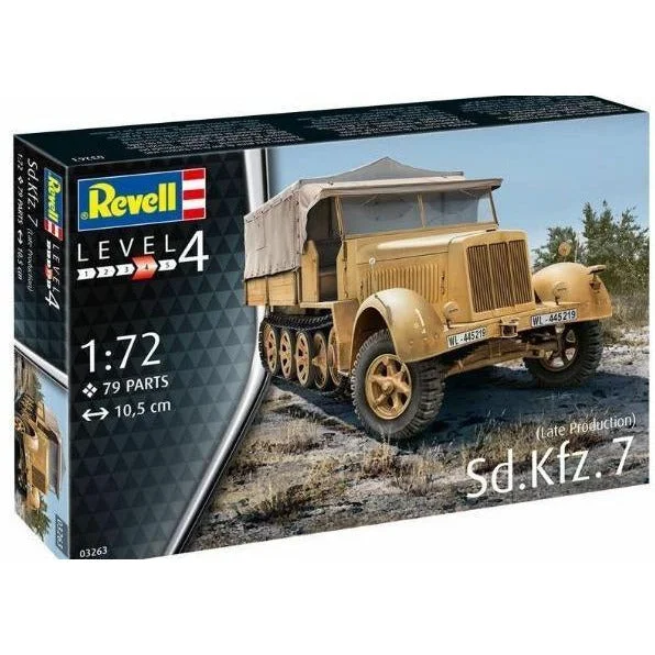 Arctic - expedition model toys for polar - region study​ Revell of Germany 1/72 Scale Sd.Kfz. 7 Model Vehicle