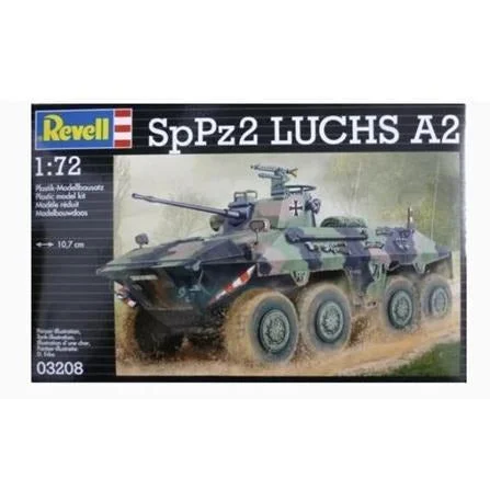 Indian - palace model toys for South - Asian - history learning​ Revell of Germany 1/72 Scale  SpPz2 Luchs A2 Model Kit