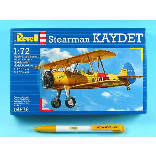 Airport - control - tower model toys for air - traffic - control simulation​ Revell of Germany 1/72 Scale Stearman Kaydet