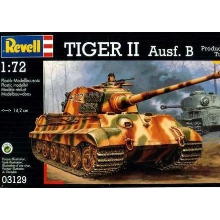 Bird - aviary model toys for bird - watching enthusiasts​ Revell of Germany 1/72 Scale Tiger II Ausf. B Model Kit