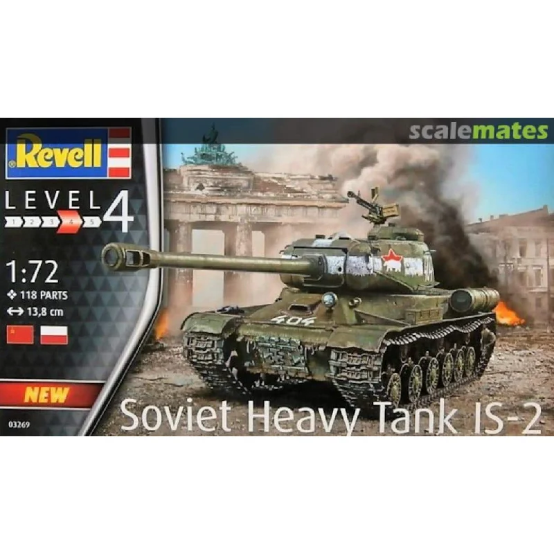 Medieval - village model toys for historical immersion​ Revell of Germany 1/72 Soviet IS-2 Soviet Heavy Tank